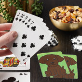 Chocolade lab nieuwe cartoon seconde pokerkaarten (Insitu)
