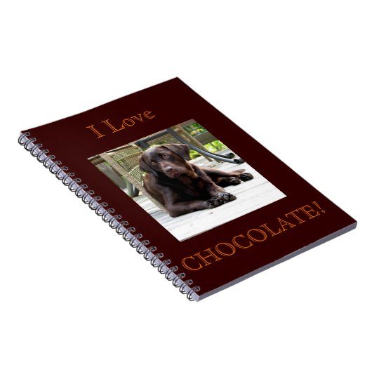 Chocolade Lab Notitieboek (Rechterzijde)