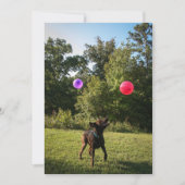 Chocolade Lab Party uitnodiging (Voorkant)