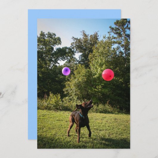 Chocolade Lab Party uitnodiging (Voorkant / Achterkant)