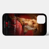 Chocolade Lab Pit Mix Dog Movie Poster Case-Mate iPhone Case (Achterkant (horizontaal))