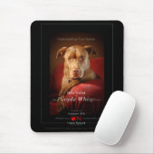 Chocolade Lab Pit Mix Dog Movie Poster Muismat (Met muis)