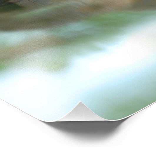 Chocolade Lab Pit Mix Dog Zwemmen 4 Foto Afdruk (Hoek)