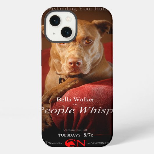 Chocolade Lab Pit Mix Hond Film Poster iPhone Hoesje (Achterkant)