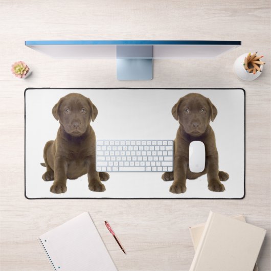 Chocolade Lab Puppy Bureaumat (Kantoor 1)
