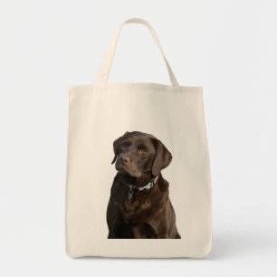 Chocolade Lab Puppy Dog Brown Labrador Retriever Tote Bag