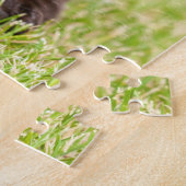 Chocolade Lab Puppy Legpuzzel (Zijkant)