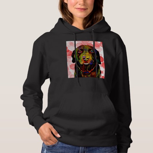 Chocolade Lab Scoop Hoodie (Voorkant)