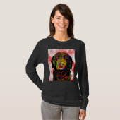 Chocolade Lab Scoop T-shirt (Voorkant volledig)