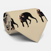 Chocolade Lab Stropdas (Opgerold)