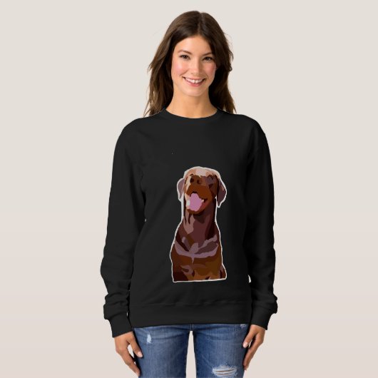 Chocolade Lab Trui (Voorkant volledig)