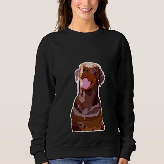 Chocolade Lab Trui (Voorkant)