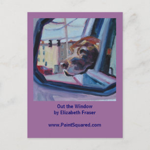Chocolade Lab ・ Uit het venster ・ Briefkaart s