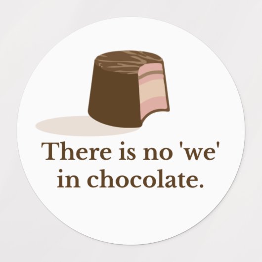 Chocolade Labels (Design 1)