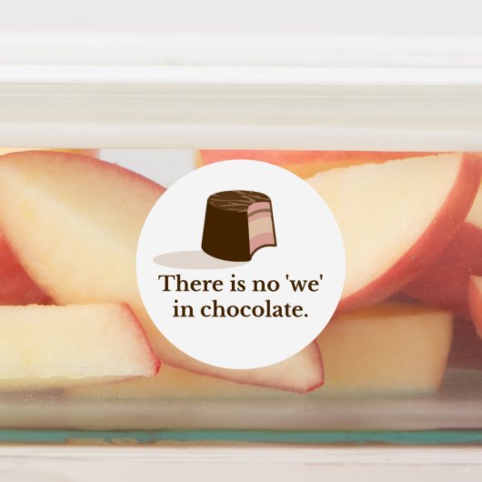 Chocolade Labels (Aangebracht)