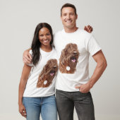 Chocolade Labradoodle #1 Edun Live shirt (Unisex)