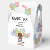 Chocolade Labradoodle Verjaardag Bedankt Favoriet  Bedankdoosjes (Geopend)