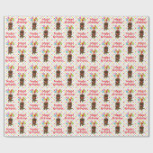 Chocolade labrador ballonnen Verjaardag Cadeaupapier (Vlak)