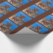 CHOCOLADE LABRADOR CADEAUPAPIER (Hoek)