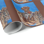 CHOCOLADE LABRADOR CADEAUPAPIER (Rol Hoek)