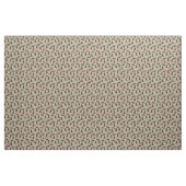 Chocolade Labrador dogs bloemenmunt Stof (Yard (91,4 cm))