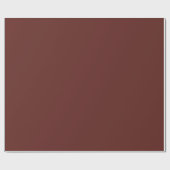 Chocolade Labrador Hondenbont Bruin Effen Kleur Cadeaupapier (Vlak)