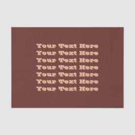 Chocolade Labrador Hondenbont Bruin Effen Kleur Tissuepapier