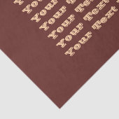 Chocolade Labrador Hondenbont Bruin Effen Kleur Tissuepapier (Detail)