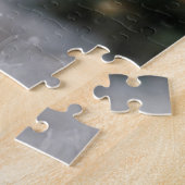 Chocolade Labrador Kerstmis Legpuzzel (Zijkant)