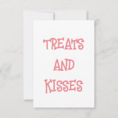 Chocolade Labrador met hart liefde Kaart (Achterkant)