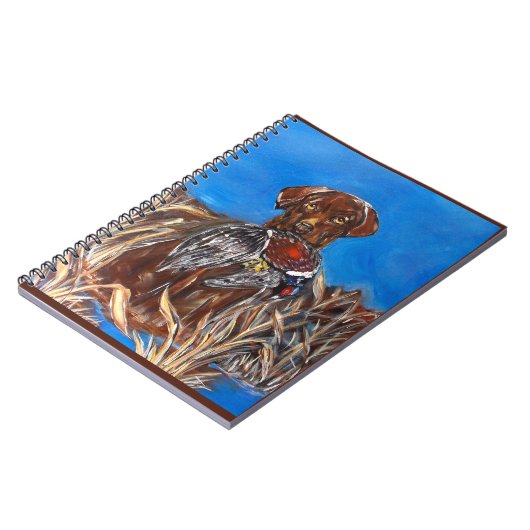 CHOCOLADE LABRADOR NOTITIEBOEK (Linkerzijde)