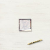 chocolade labrador puppy in auto post-it® notes (Op bureau)