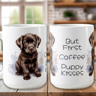 Chocolade Labrador Puppy Koffiemok