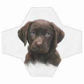 Chocolade Labrador Puppy Voetbal (Enkel)