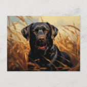 Chocolade Labrador Retriever Briefkaart (Voorkant)
