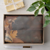 Chocolade Labrador Retriever Herfst Decoupage Tissuepapier (Geschenk)