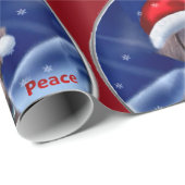 Chocolade Labrador Retriever Kerstmis Cadeaupapier (Rol Hoek)