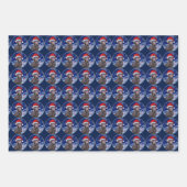 Chocolade Labrador Retriever Kerstmis Inpakpapier Vel (Voorkant 3)