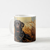 Chocolade Labrador Retriever Koffiemok (Voorkant links)