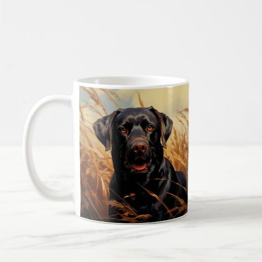 Chocolade Labrador Retriever Koffiemok (Links)
