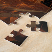 Chocolade Labrador Retriever Legpuzzel (Zijkant)