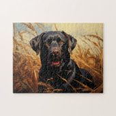 Chocolade Labrador Retriever Legpuzzel (Horizontaal)