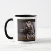 Chocolade Labrador Retriever Mok (Links)