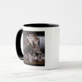 Chocolade Labrador Retriever Mok (Voorkant links)