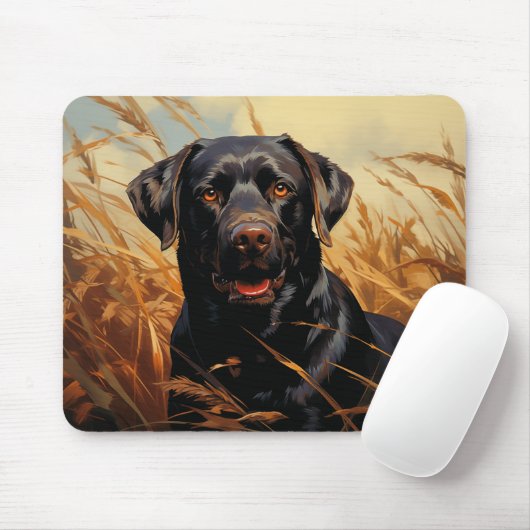 Chocolade Labrador Retriever Muismat (Met muis)