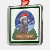 Chocolade Labrador Retriever Ornament (Links)