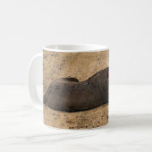 Chocolade Labrador Retriever Puppy Koffiemok (Voorkant links)