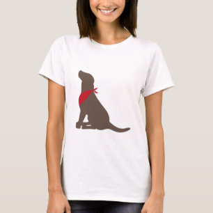 Chocolade Labrador Retriever T-shirt