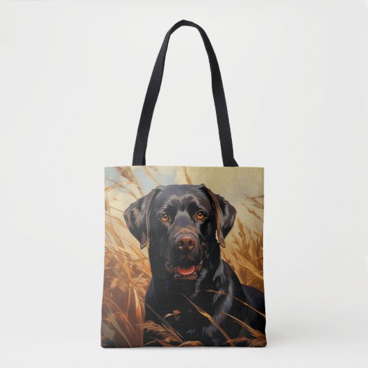 Chocolade Labrador Retriever Tote Bag (Voorkant)