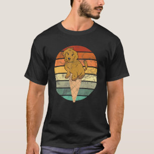 Chocolade Labs Cone Ice Cream Hondenras T-shirt